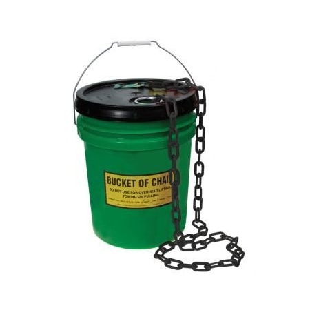 Accuform BUCKET OF CHAIN COLOR BLACKLENGTH 100 PRC210BK PRC210BK